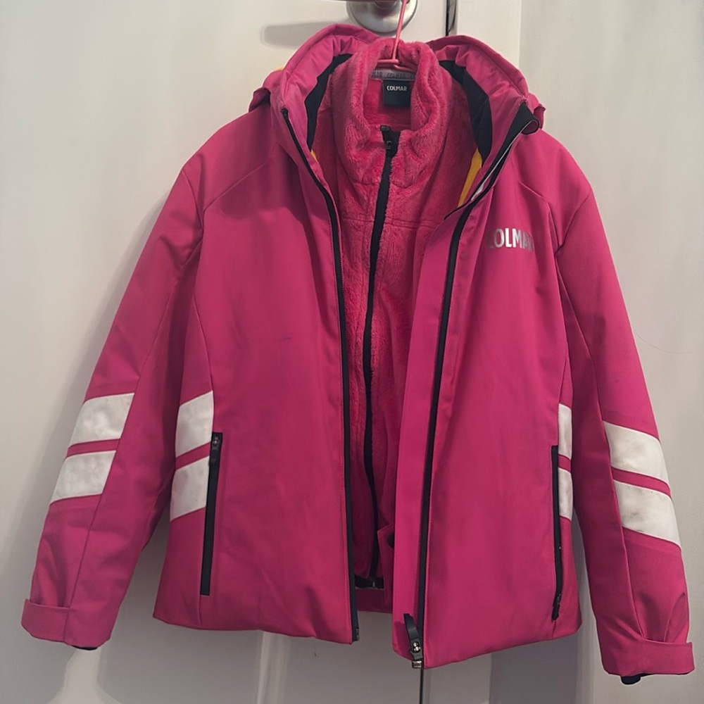 COLMAR ski jacket 2 in one for kids 8A 130cm
